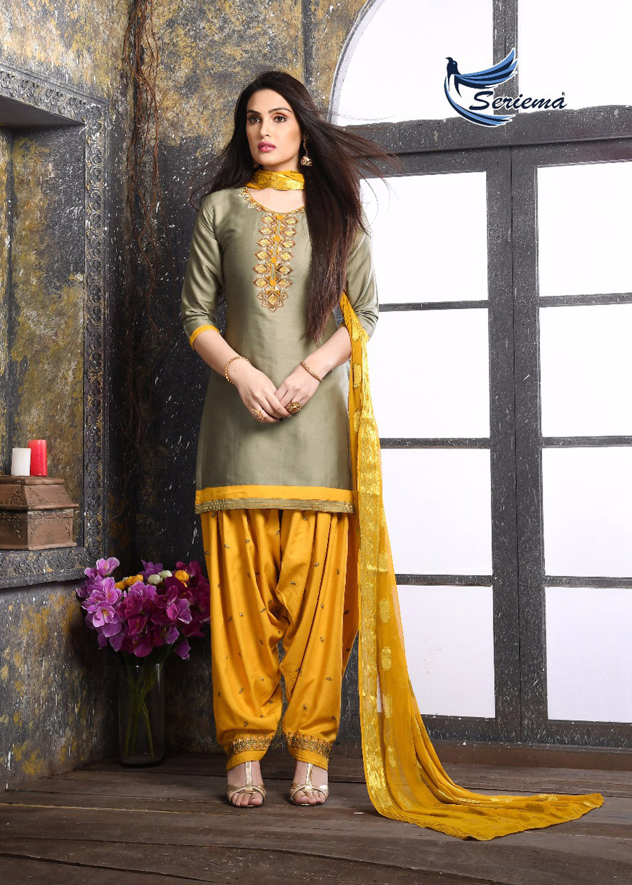 Seriema Designer Patiyala Club Vol-2 Silk Cotton Suits Seriema Designer Patiyala Club Vol-2 Silk Cotton Suits